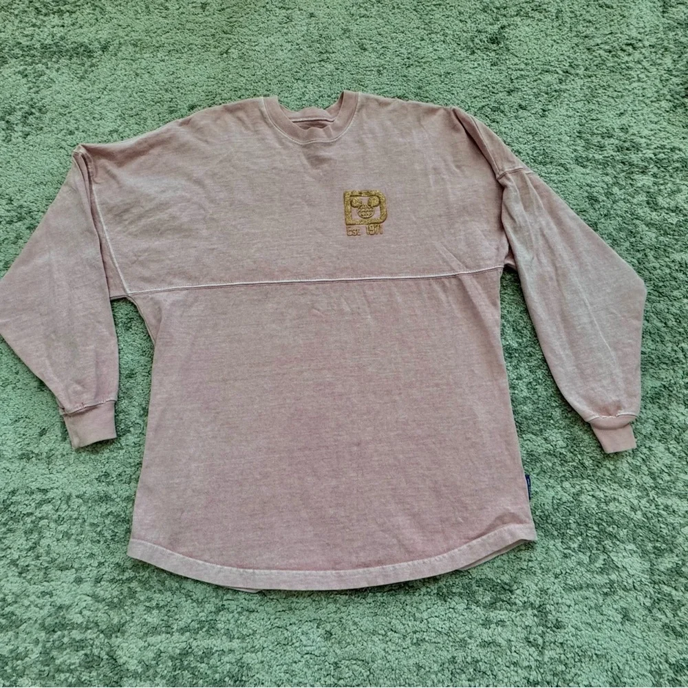 Disney Spirit Jersey Pink Gold Glitter Walt Disney World Small - Picture 4 of 5